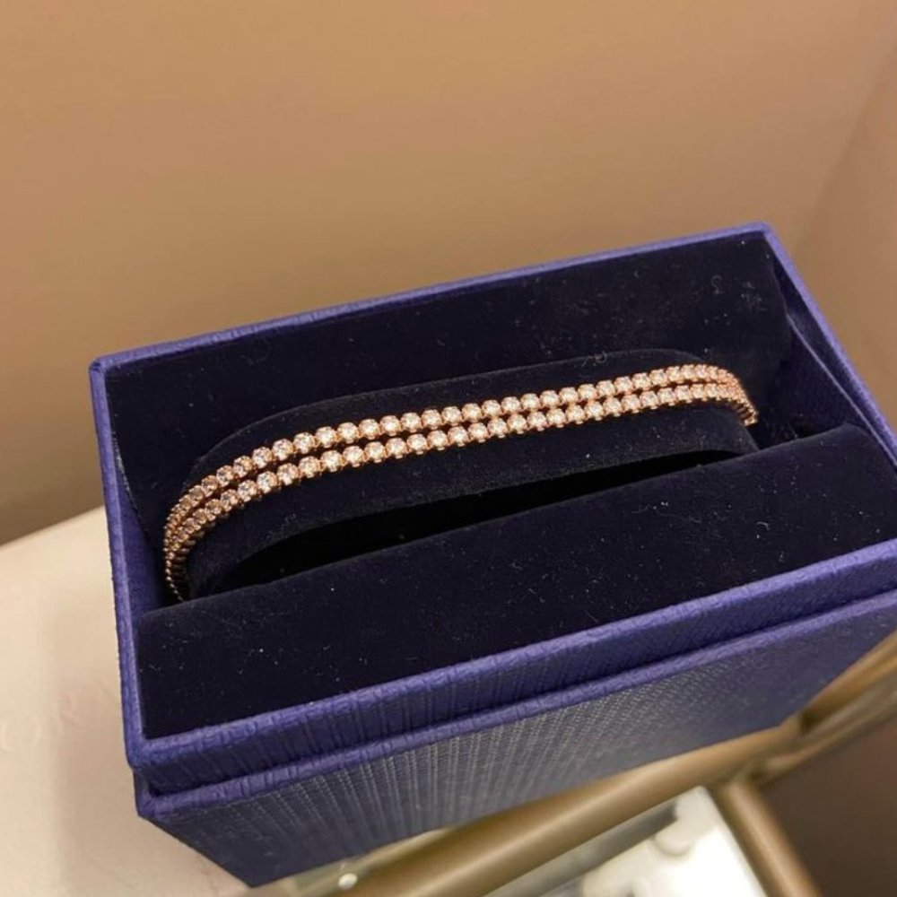 swarovski crystals diamond bracelet